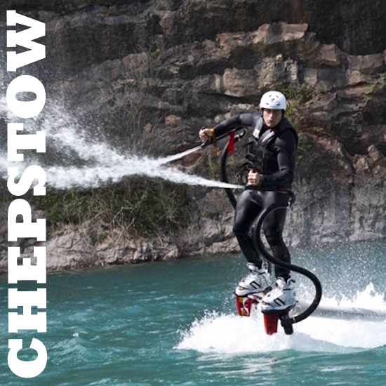 Flyboarding in Chepstow GLoucestershire and Wales